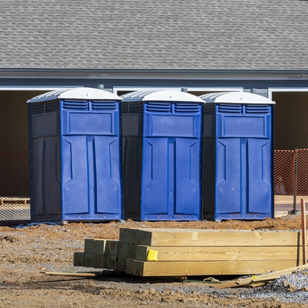 what is the maximum capacity for a single porta potty in El Cerro New Mexico